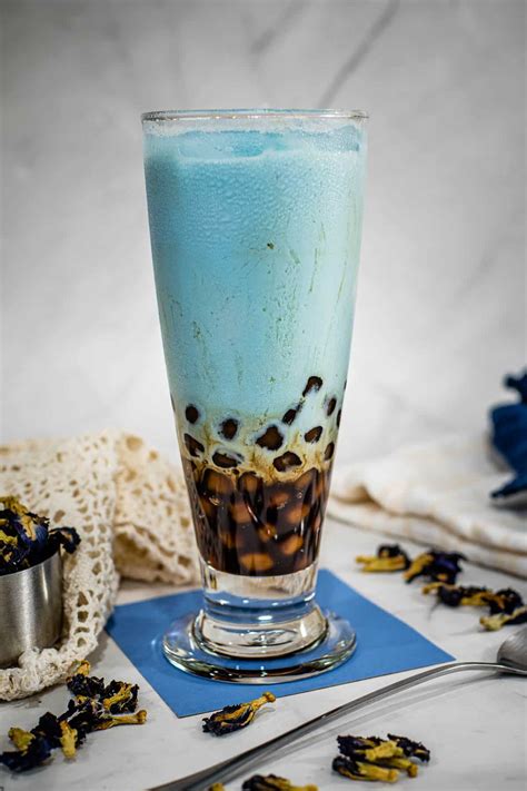 Iced Blue Butterfly Pea Milk Recipe